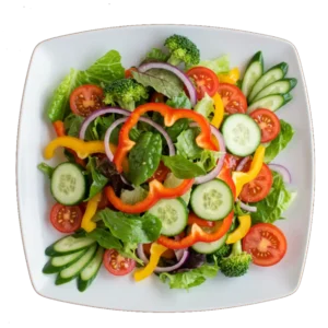 fresh mixed vegetables platter salad